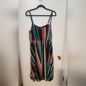 Torrid Multicolor Striped Women's Dress